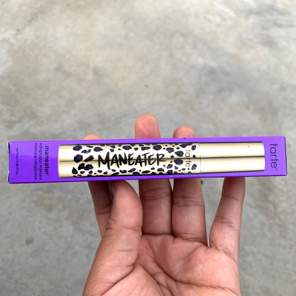 NEW Tarte Maneater Black Full Size Mascara